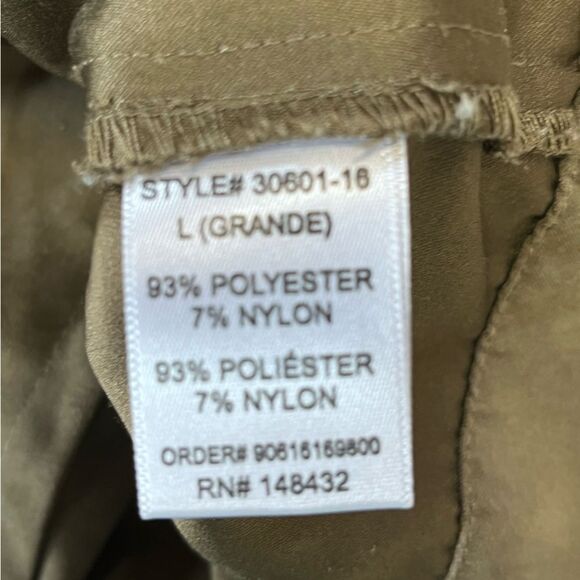 Be Cool | Green Lightweight Hooded Utility Coat Jacket L - Picture 5 of 8